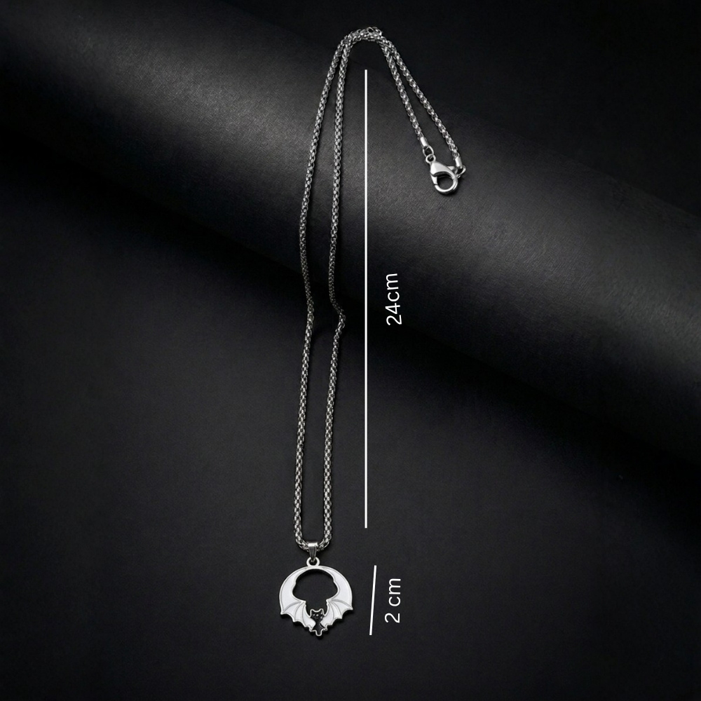 Black Bat Wing Chain