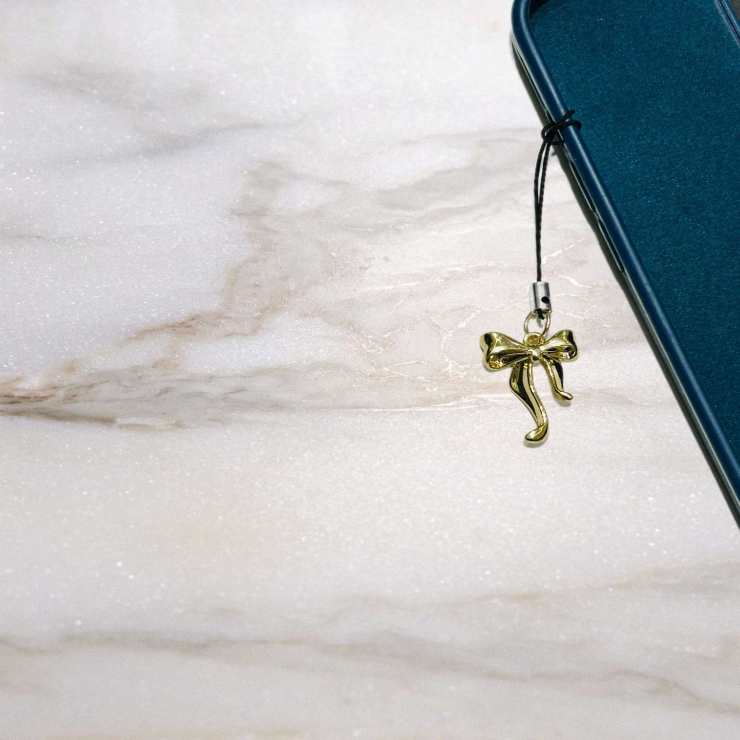 Bow Phone Charm - Thecharmingcharms09