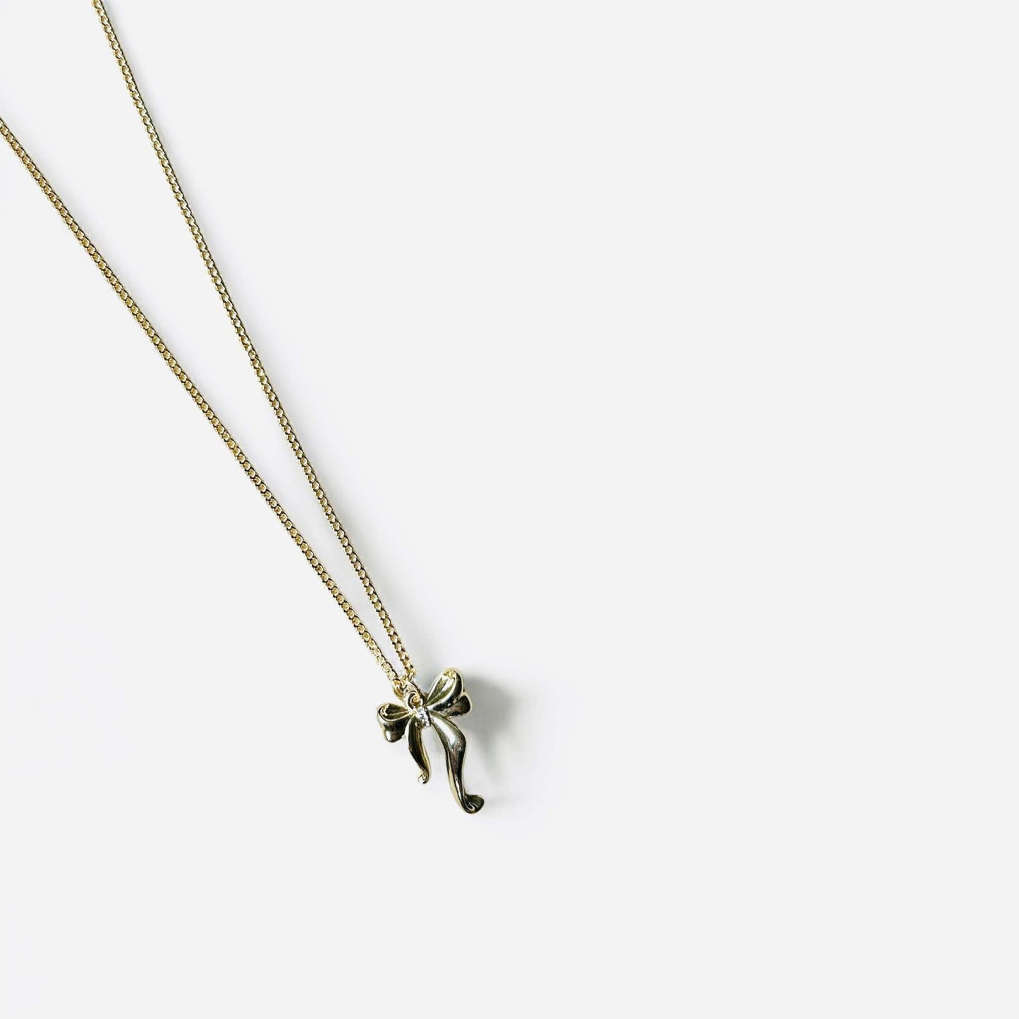 Bow Shine Chain - Thecharmingcharms09