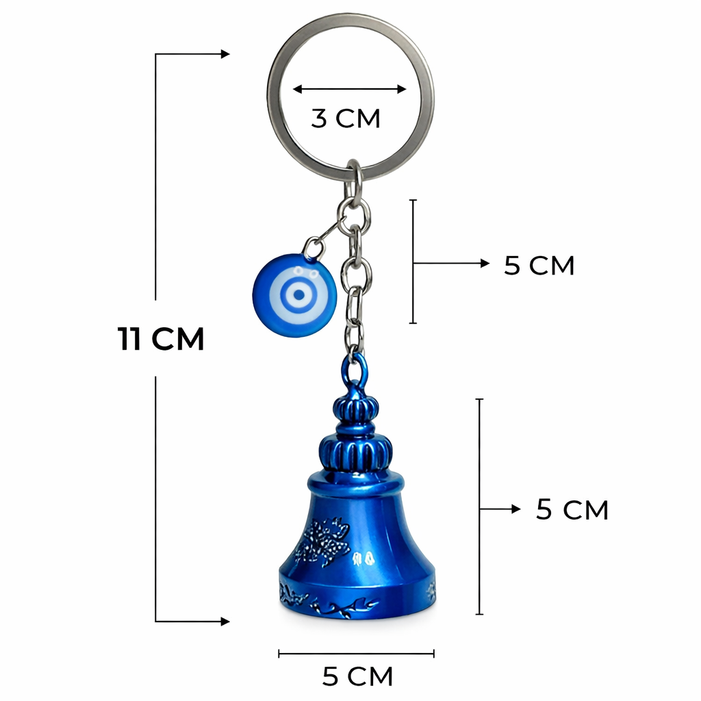 Guardian Bell Keychain for Bike – Bell Key Chain | Jhumka Key Ring Bike