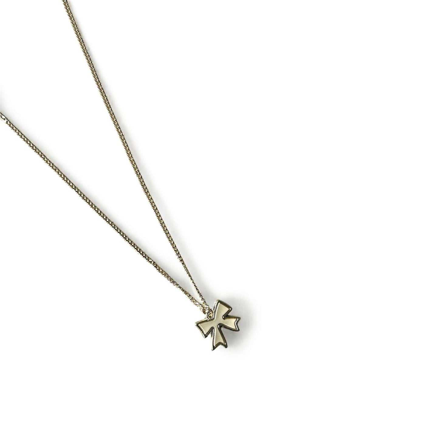 Golden Bow Chain - Thecharmingcharms09