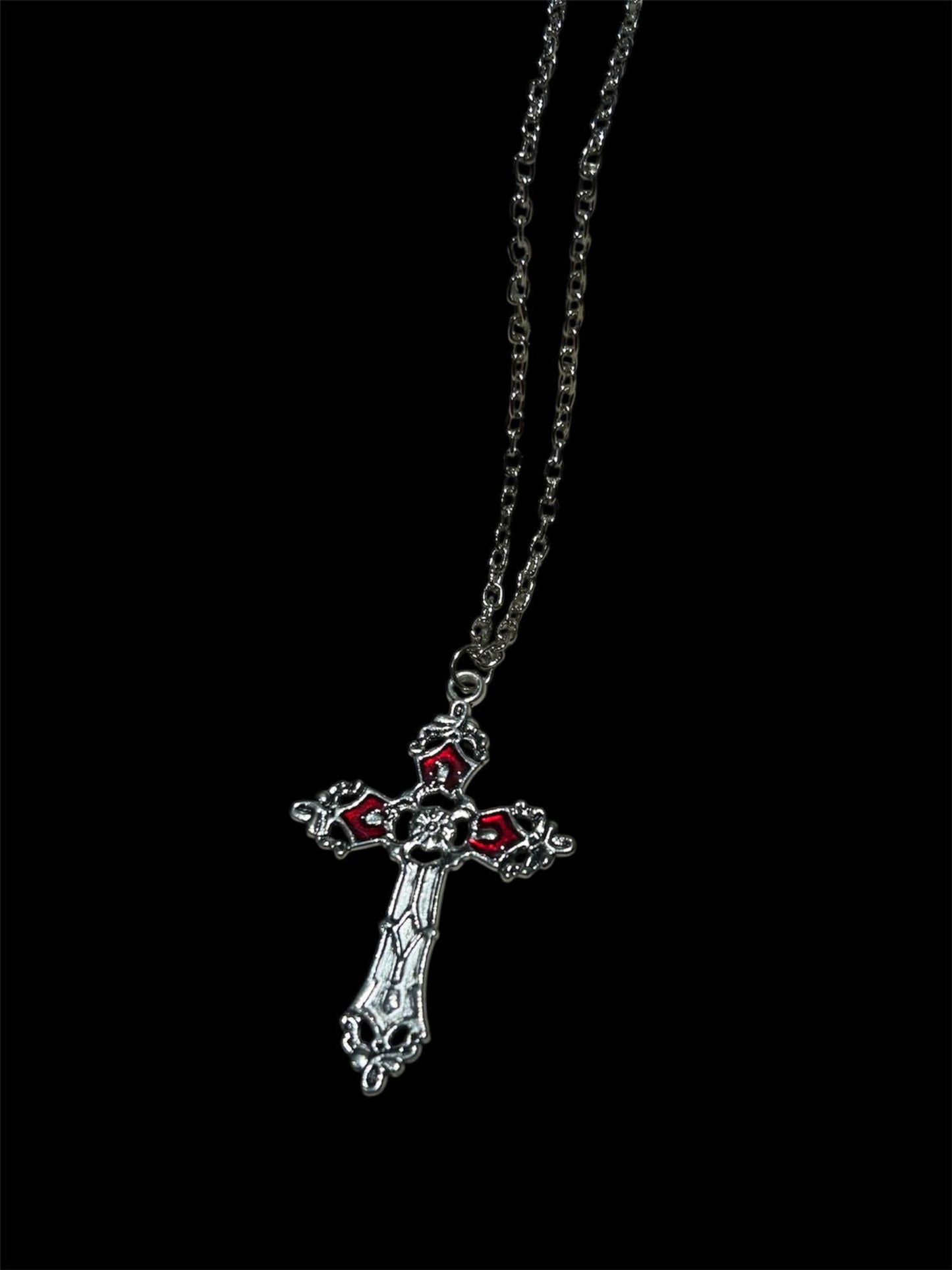 Red Christ Vintage Gothic Chain