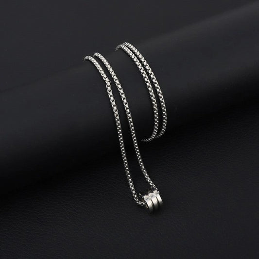 Tripled ring chain 01 - Thecharmingcharms09