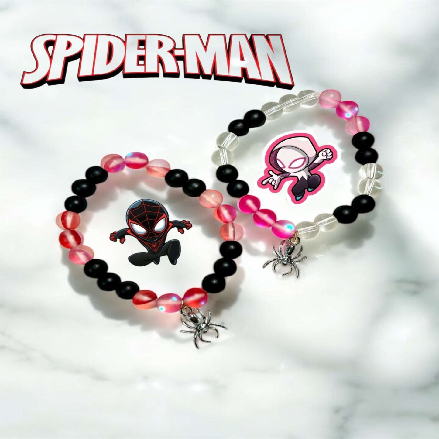 Spiderman Bracelets - Thecharmingcharms09