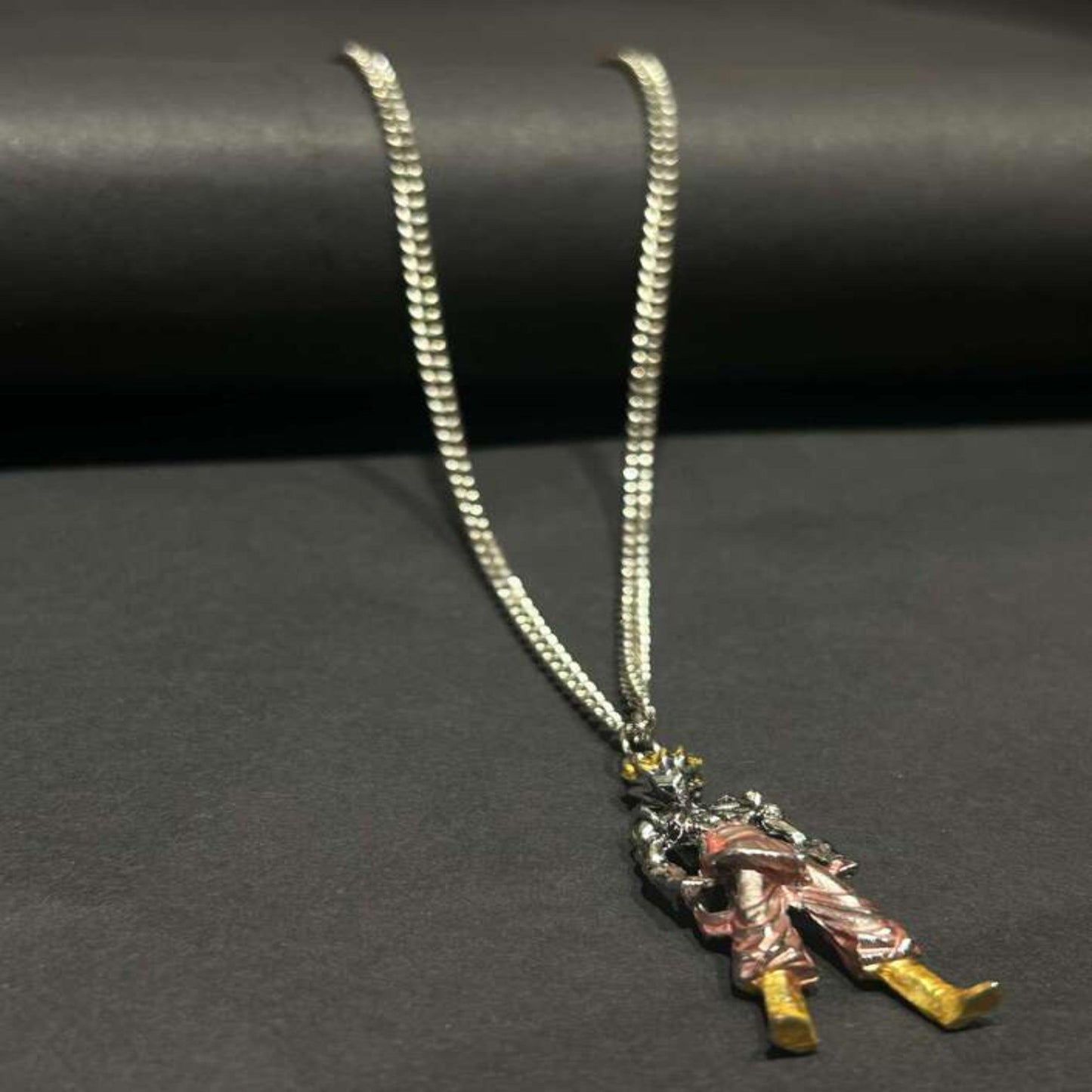 Goku Pendant Chain – Dragon Ball Inspired Necklace - Thecharmingcharms09