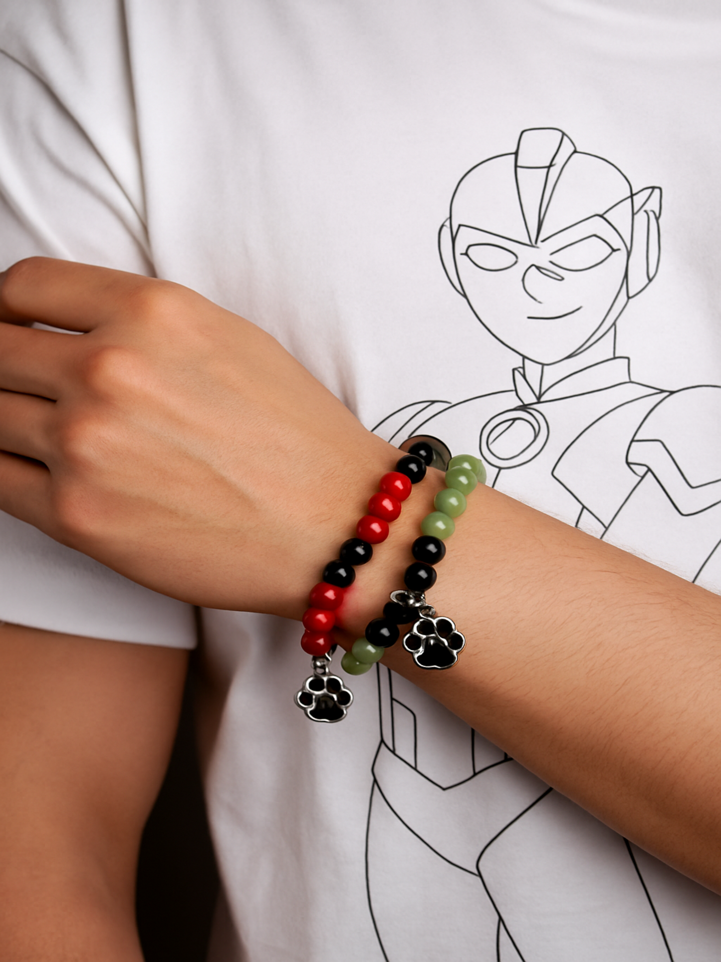 Ladybug Character Bracelets