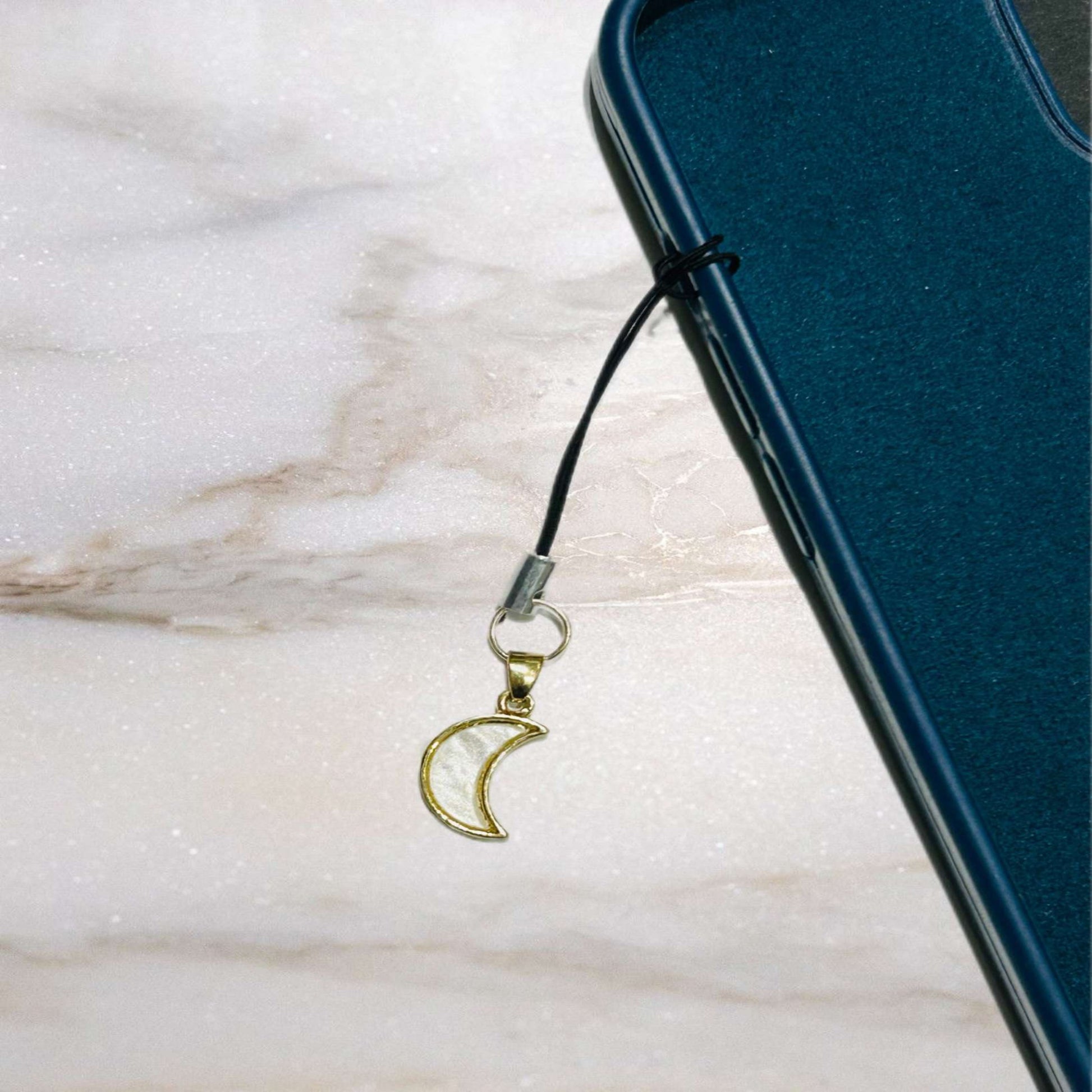Moon phone charm - Thecharmingcharms09