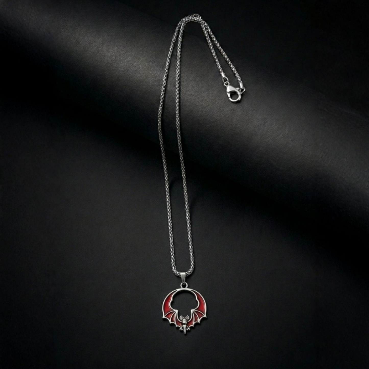 Red bat wing Chain