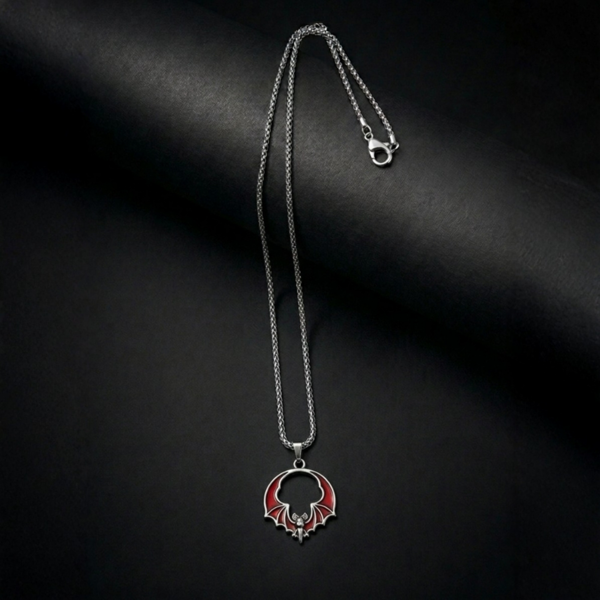 Red bat wing Chain