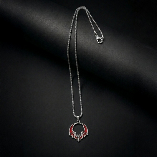 Red bat wing Chain