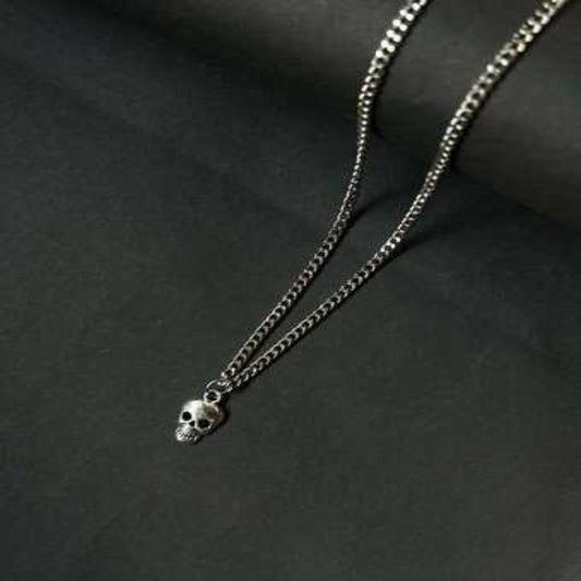 Skull Pendant Chain - Thecharmingcharms09