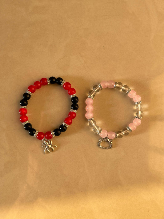 Kitty Spidey bracelet - Thecharmingcharms09